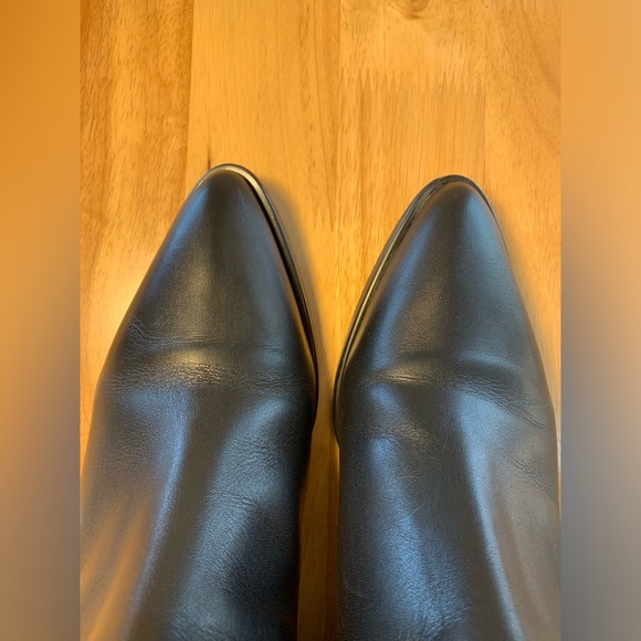 Fabianelli Made in Italy Black Leather Boots, Size 8 - Picture 4 of 5